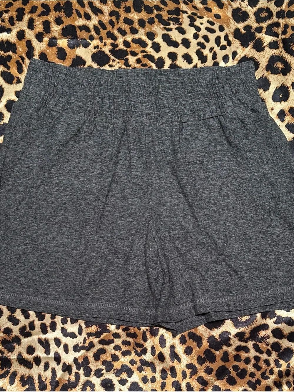 Balance Athletica Charcoal Grey High Waisted Lounge Shorts